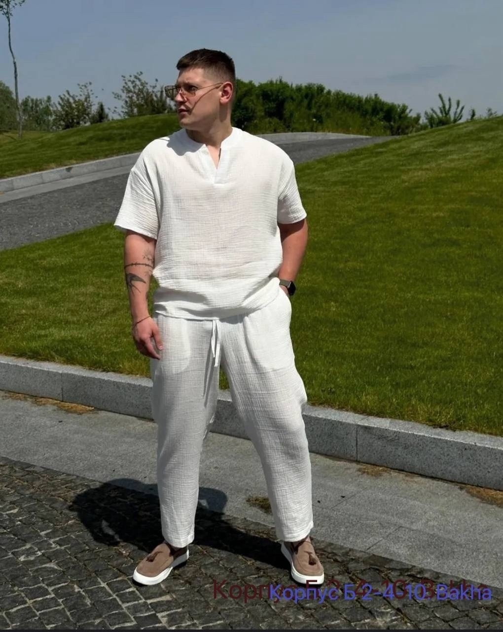 костюм муслин рубашка и брюки,костюм из льна мужской,костюм летний мужской с брюками,льняной костюм мужской,костюм классический домашний из хлопка для мужчин