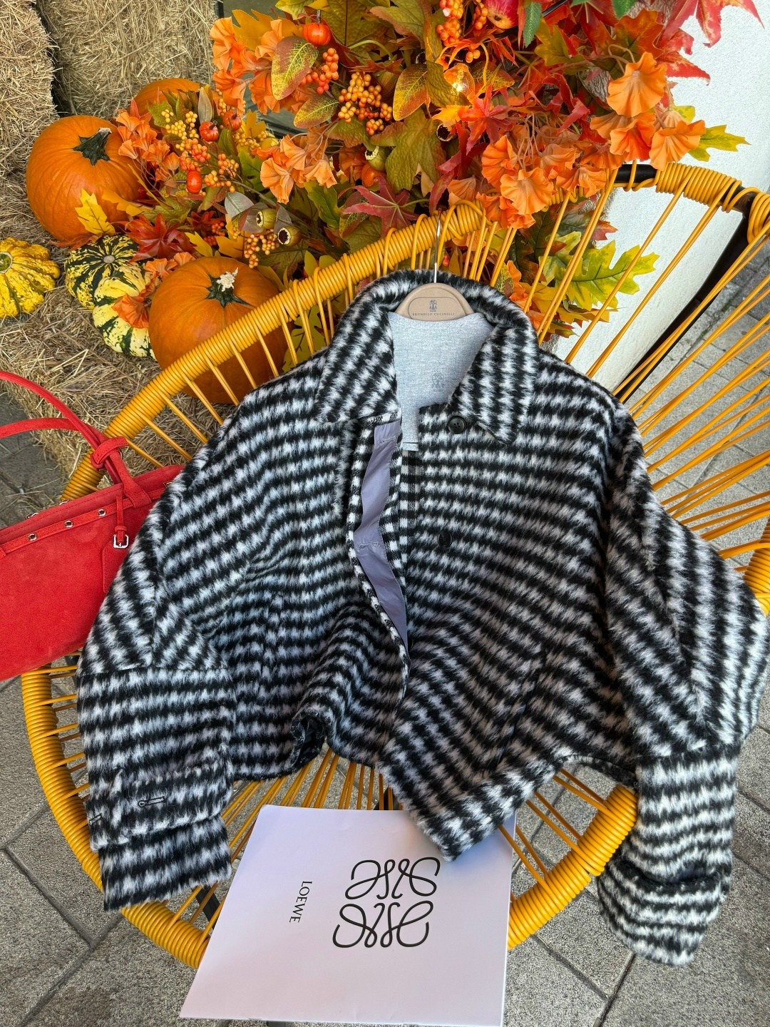 пальто в клетку,куртка модная,куртка в клетку,утепленное шерстяное пальто в клетку с двойными карманами модель s218 в корейском стиле,клетчатое пальто