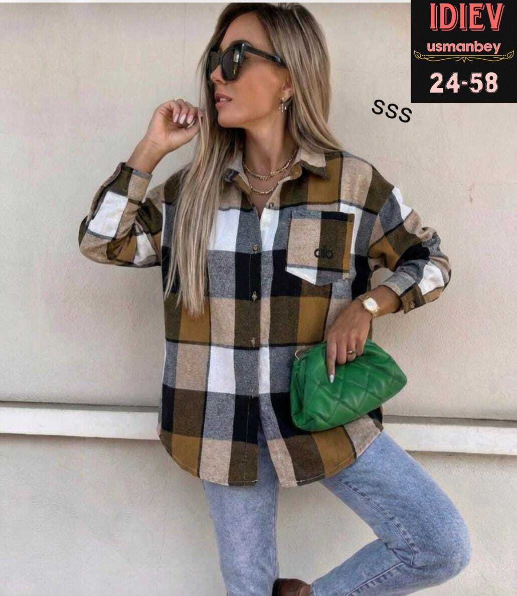 рубашка в клетку женская,женская рубашка оверсайз в клетку,рубашка женская,рубашка женская теплая в клетку оверсайз,рубашка в клетку