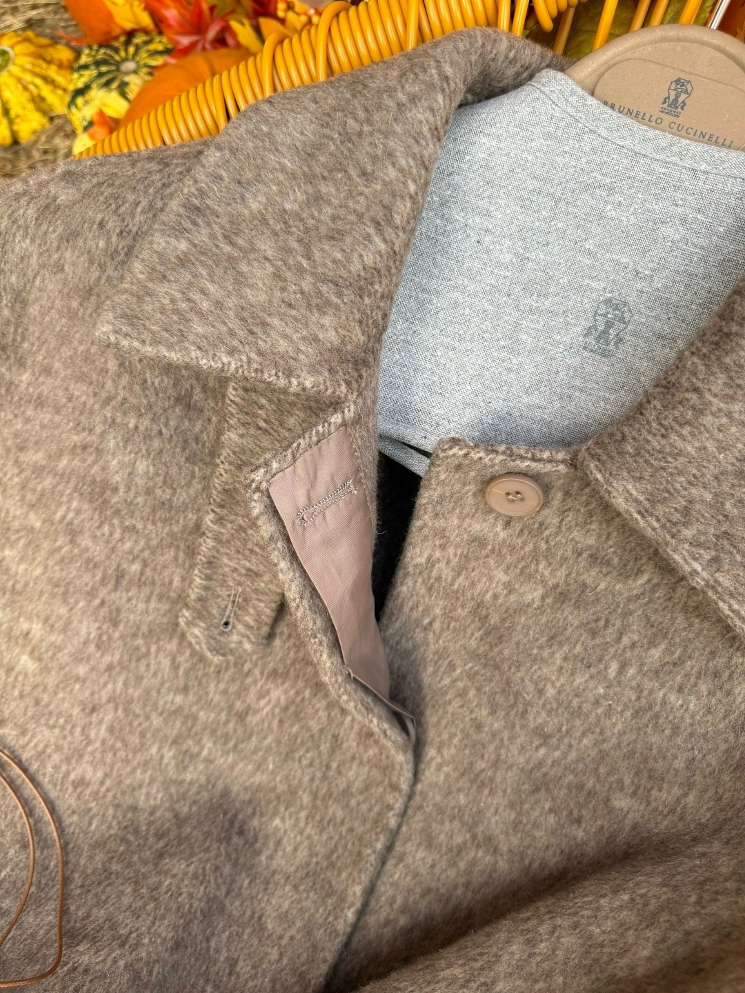 полупальто,куртка пончо из пальтовой ткани,полупальто оверсайз,шерстяное пальто,короткое пальто