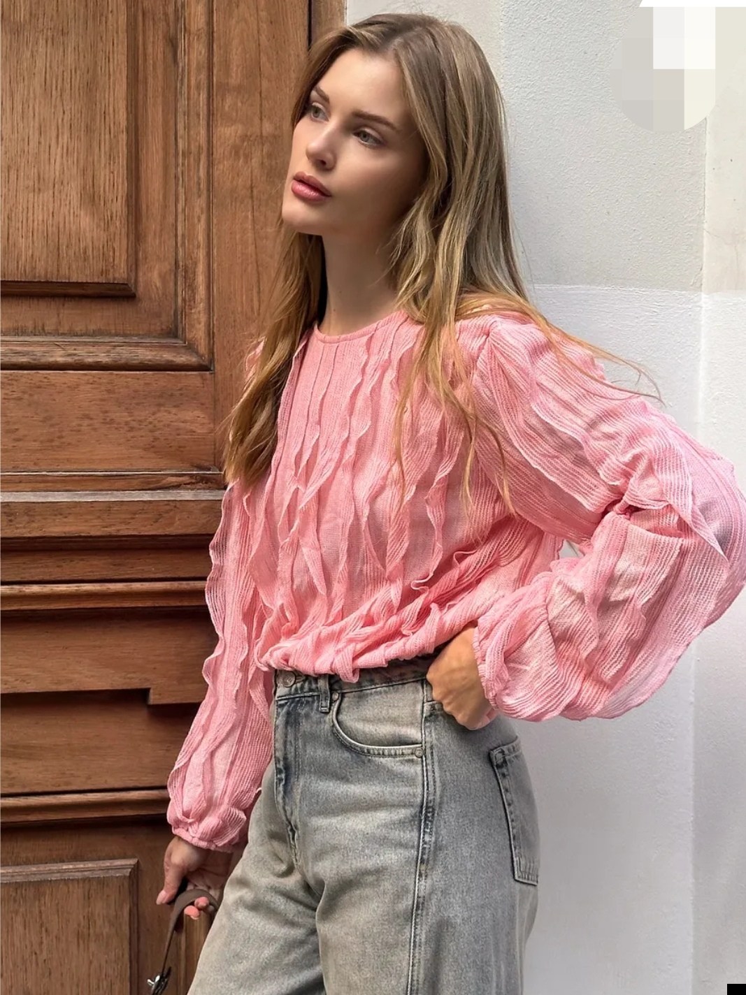 шифоновая блузка,блузка женская шифоновая с длинным рукавом,блузка легкая,повседневная блузка,женская блузка