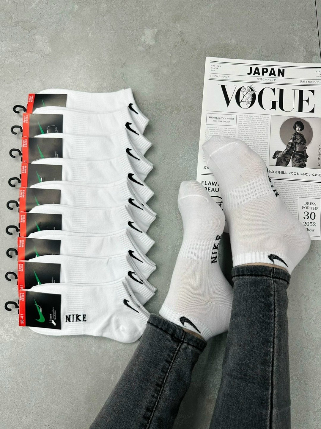 носки nike низкие спортивные набор 10 пар,носки найк белые,носки найк белые 10 пар средние набор хлопковые,носки комплект,носки белые набор