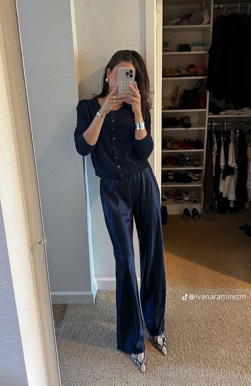 костюм с брюками,костюм из атласа брючный,костюм брючный,костюм шёлковый в пижамном стиле,шелковый брючный костюм женский