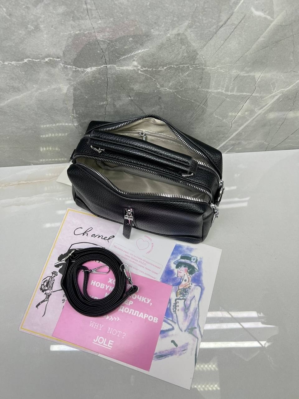 женская сумка,сумка,женская сумка кросс-боди из натуральной кожи цвет черный,сумка женская кожа,сумочка женская
