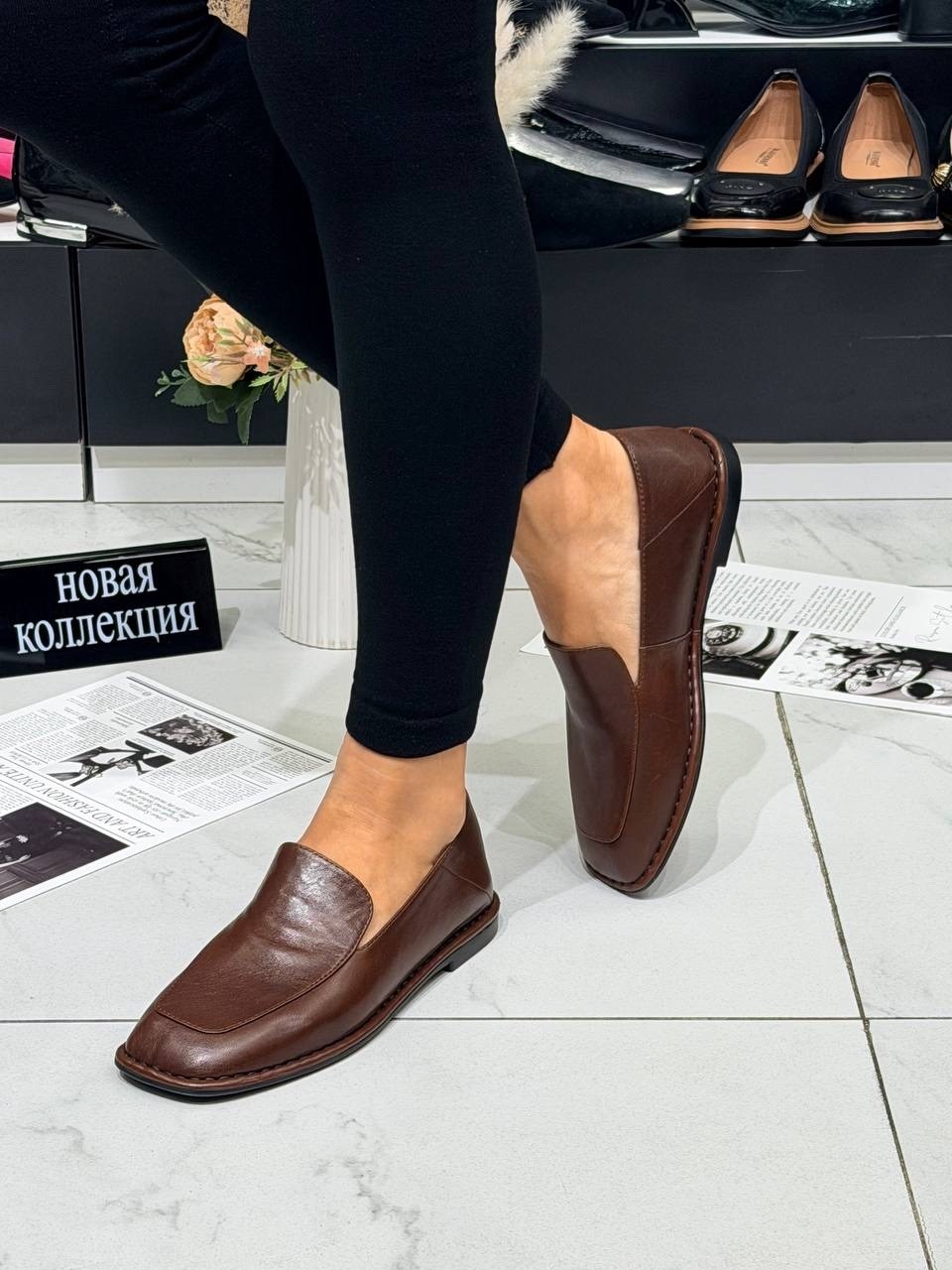 ,кожаные лоферы,лоферы женские,лоферы женские натуральная кожа,коричневые лоферы