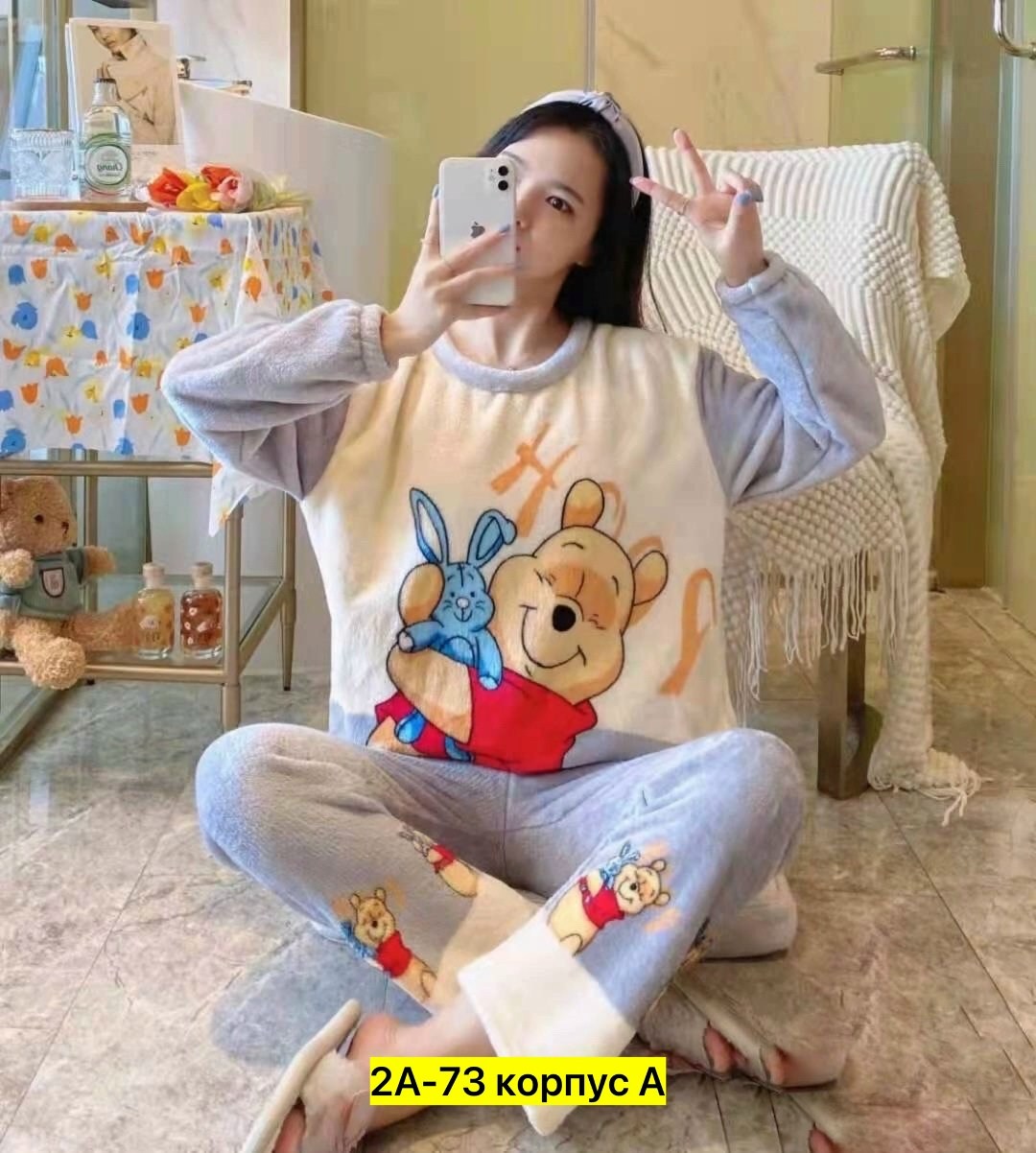 пижама теплая женская,пижама теплая женская 1688,домашняя одежда теплая пижама,теплая пижама,теплая пижама женская плюшевая