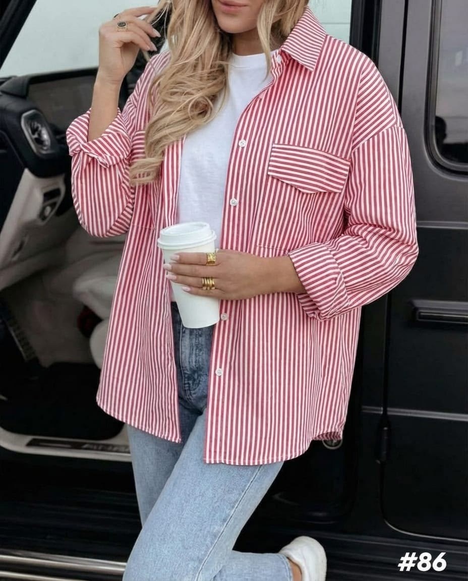 женская рубашка,рубашка в полоску,рубашка повседневная,женская рубашка в полоску,рубашка стиль