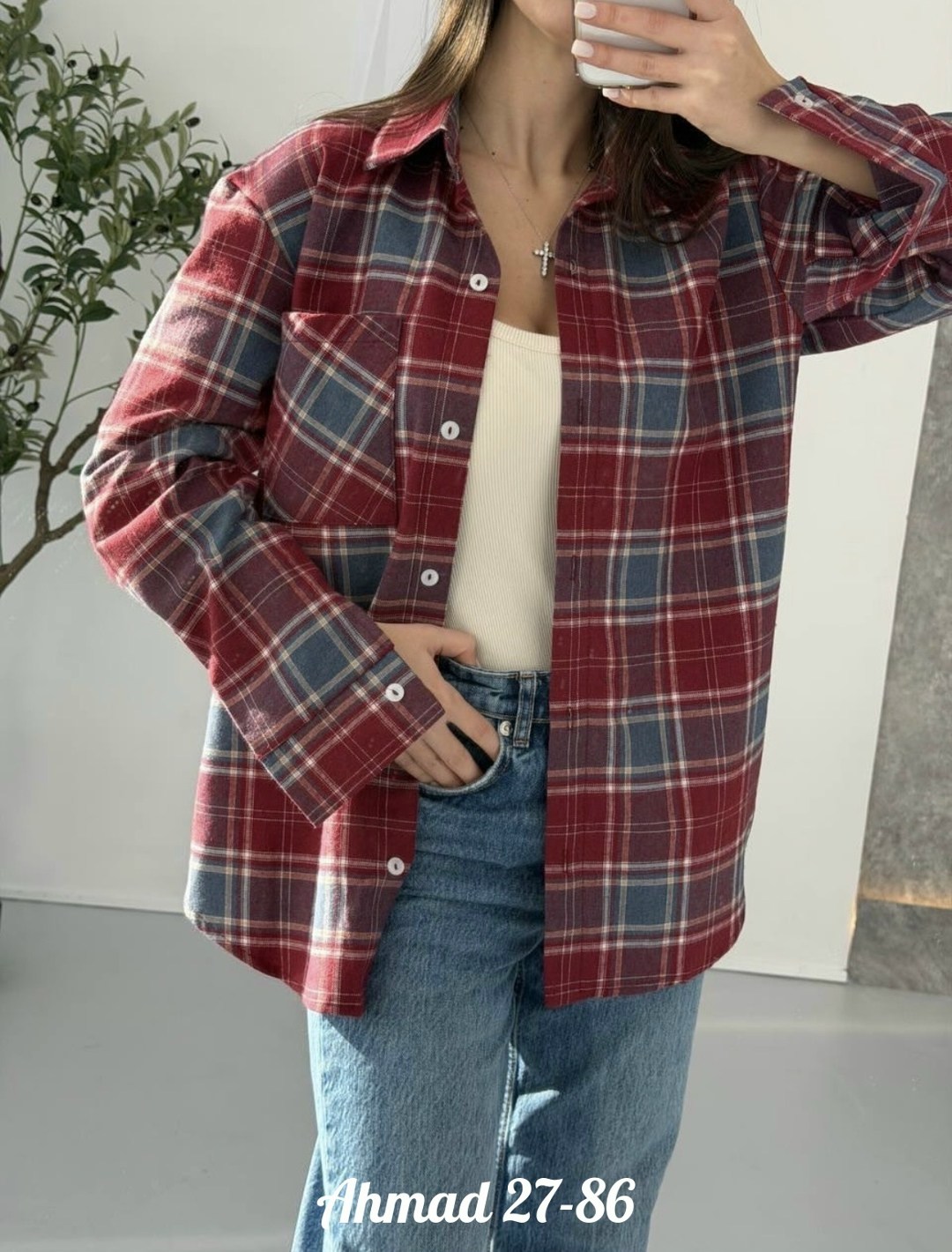 рубашка в клетку,рубашка в клетку женская,женская рубашка оверсайз в клетку,рубашка в клетку хлопковая оверсайз 4times,рубашка женская