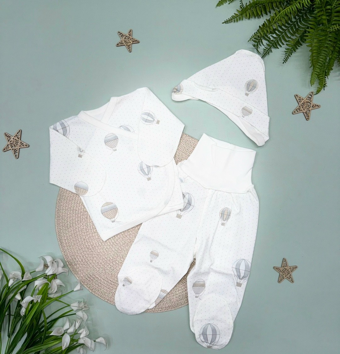 комплект на выписку муслиновый лето,комплект для новорожденного,комплект на выписку,комплект на выписку для новорожденного,набор на выписку