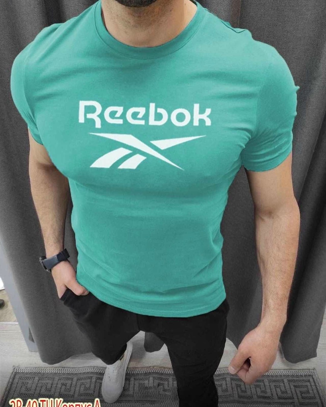 футболка мужская reebok,футболки мужские,футболка reebok,костюм спортивный мужской,футболки для мужчин