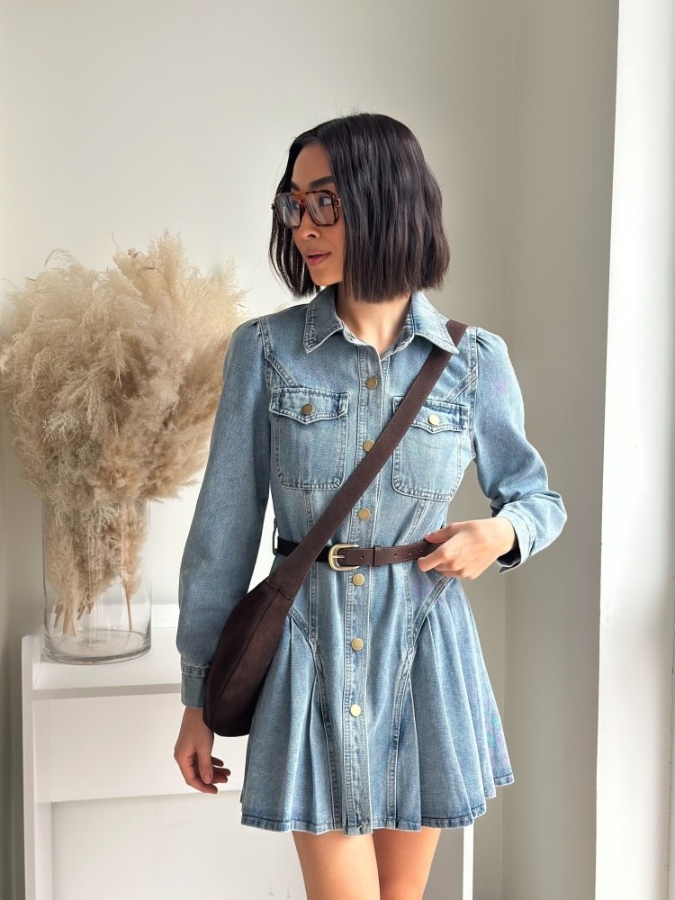 джинсовое платье-рубашка,джинсовое платье,женское джинсовое платье с длинным рукавом,женское джинсовое платье,джинсовое платье-рубашка для женщин