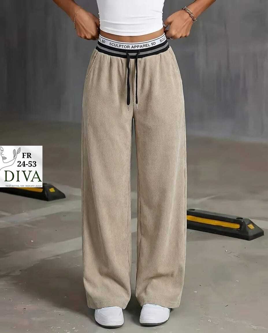 ezwear женские широкие брюки контрастный цвет талия shein серый,модные штаны,женские брюки палаццо,спортивные женские штаны,женские широкие брюки