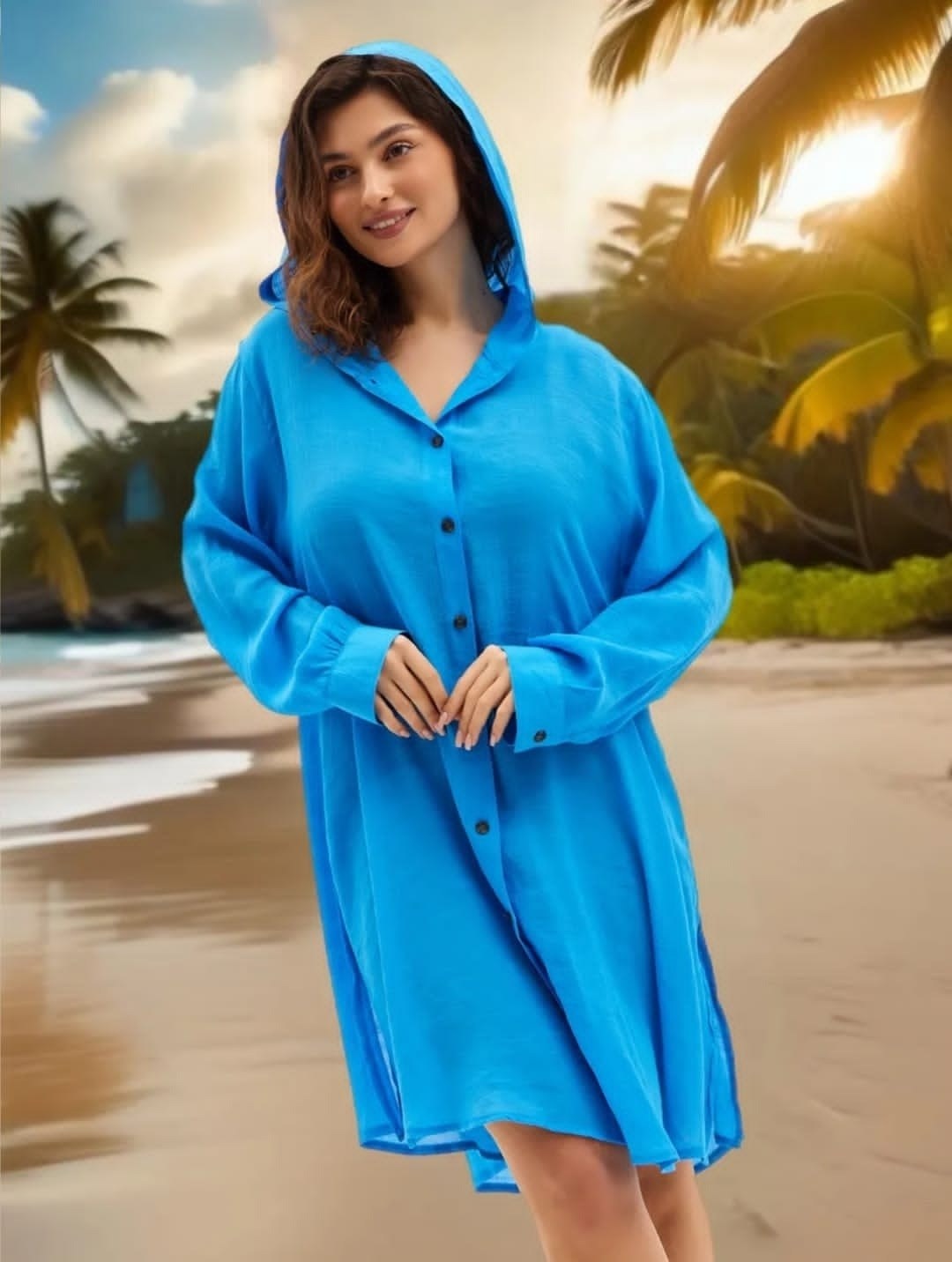 туника пляжная летняя накидка на купальник оверсайз рубашка sundresslove 215529337,туника пляжная,туника пляжная летняя накидка на купальник оверсайз рубашка sundresslove цвет желтый,туника пляжная же