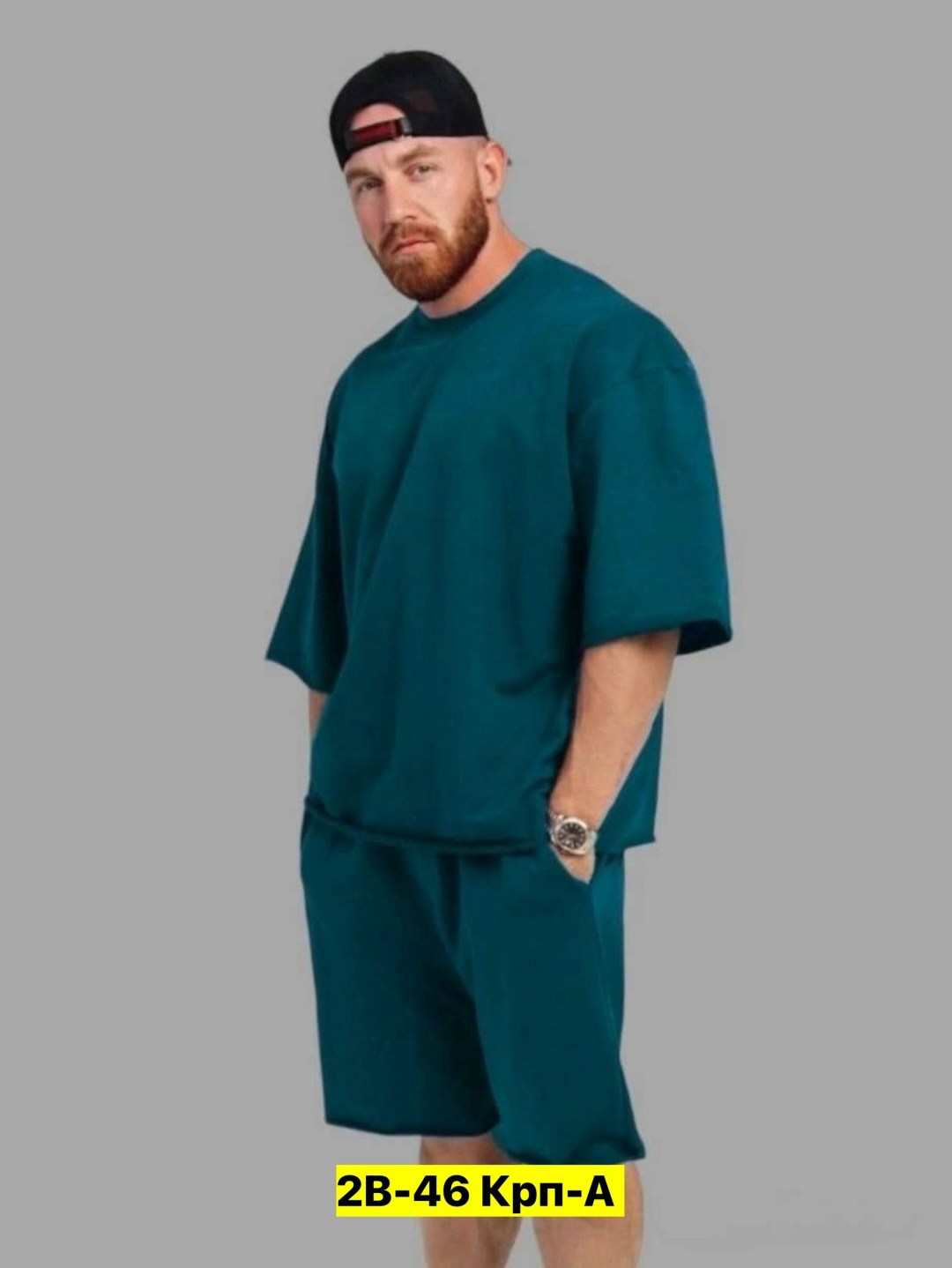 мужской спортивный костюм с шортами,комплект одежды serovski,костюм мужской с шортами,костюм оверсайз мужской,костюм мужской