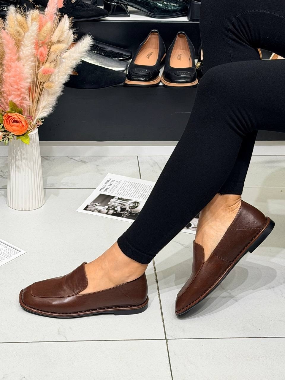 ,кожаные лоферы,лоферы женские,лоферы женские натуральная кожа,коричневые лоферы