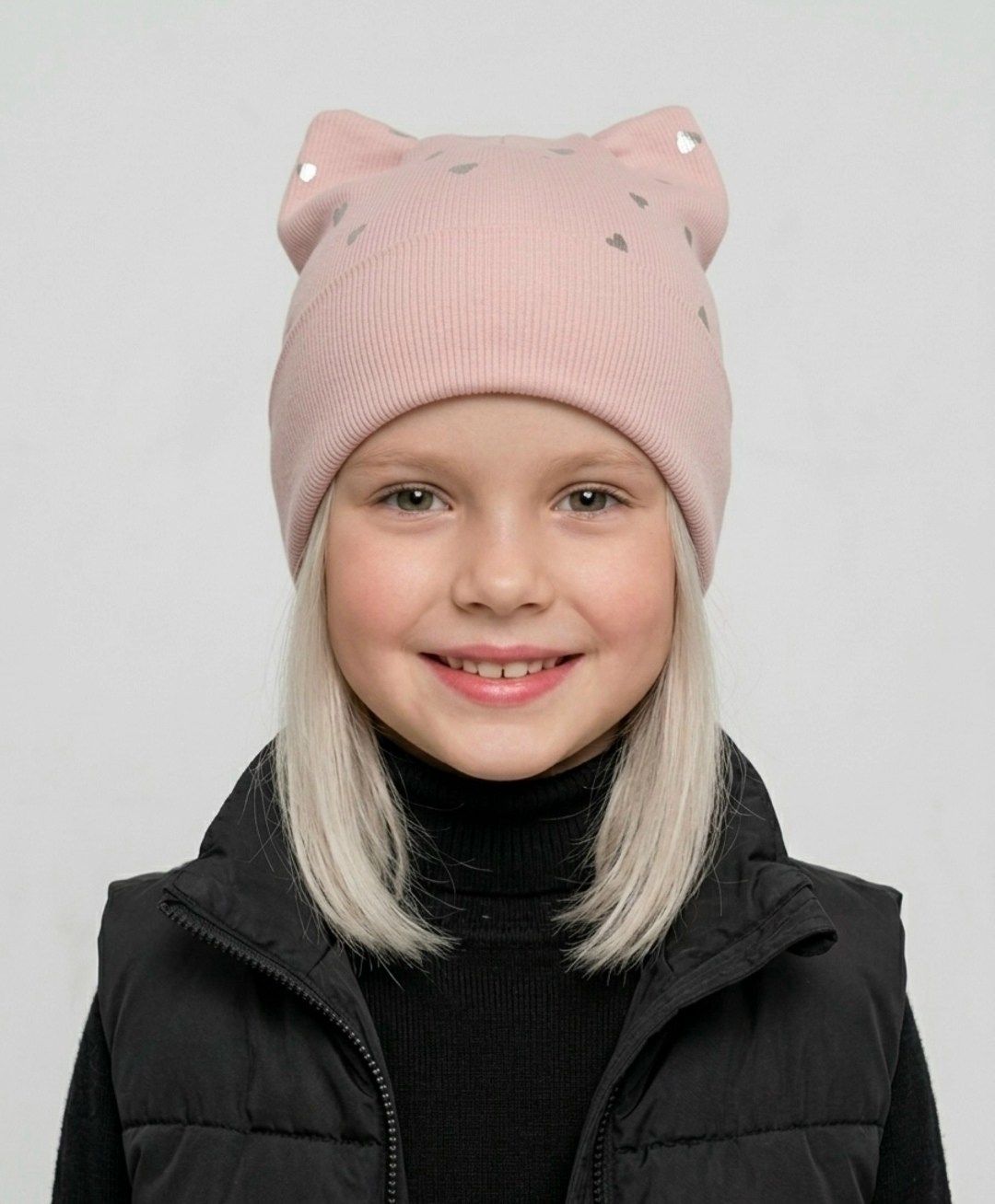 шапка для девочек,шапка для девочки демисезонная,шапка для девочки с ушками,шапка для девочек crockid,шапка детская