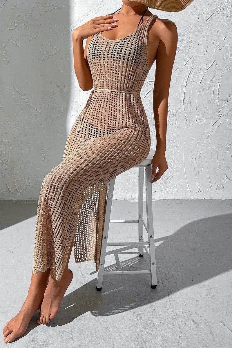 вязаное пляжное платье,пляжное платье сетка,пляжное платье,сарафан вязаный женский,вязаное платье сетка