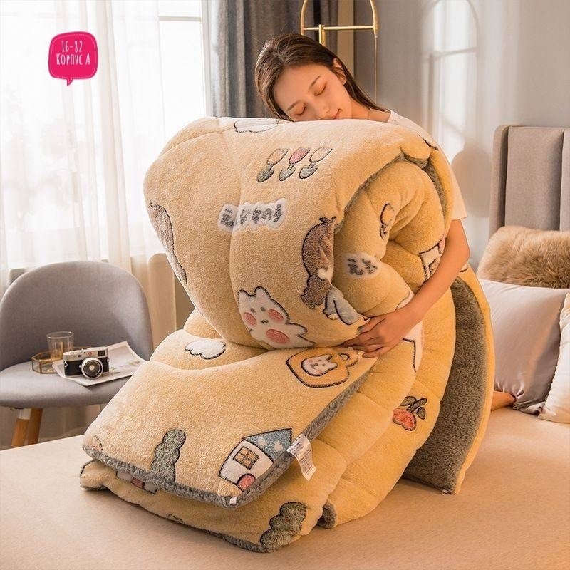 теплое одеяло,плюшевое одеяло,толстое одеяло,мягкие постельные принадлежности,зимнее одеяло