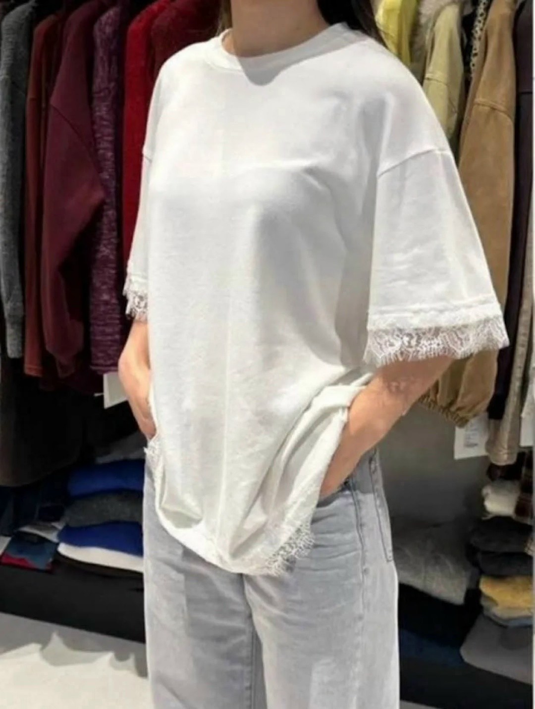 футболка с кружевами,блузка с кружевами,блузка кружевная,футболка женская