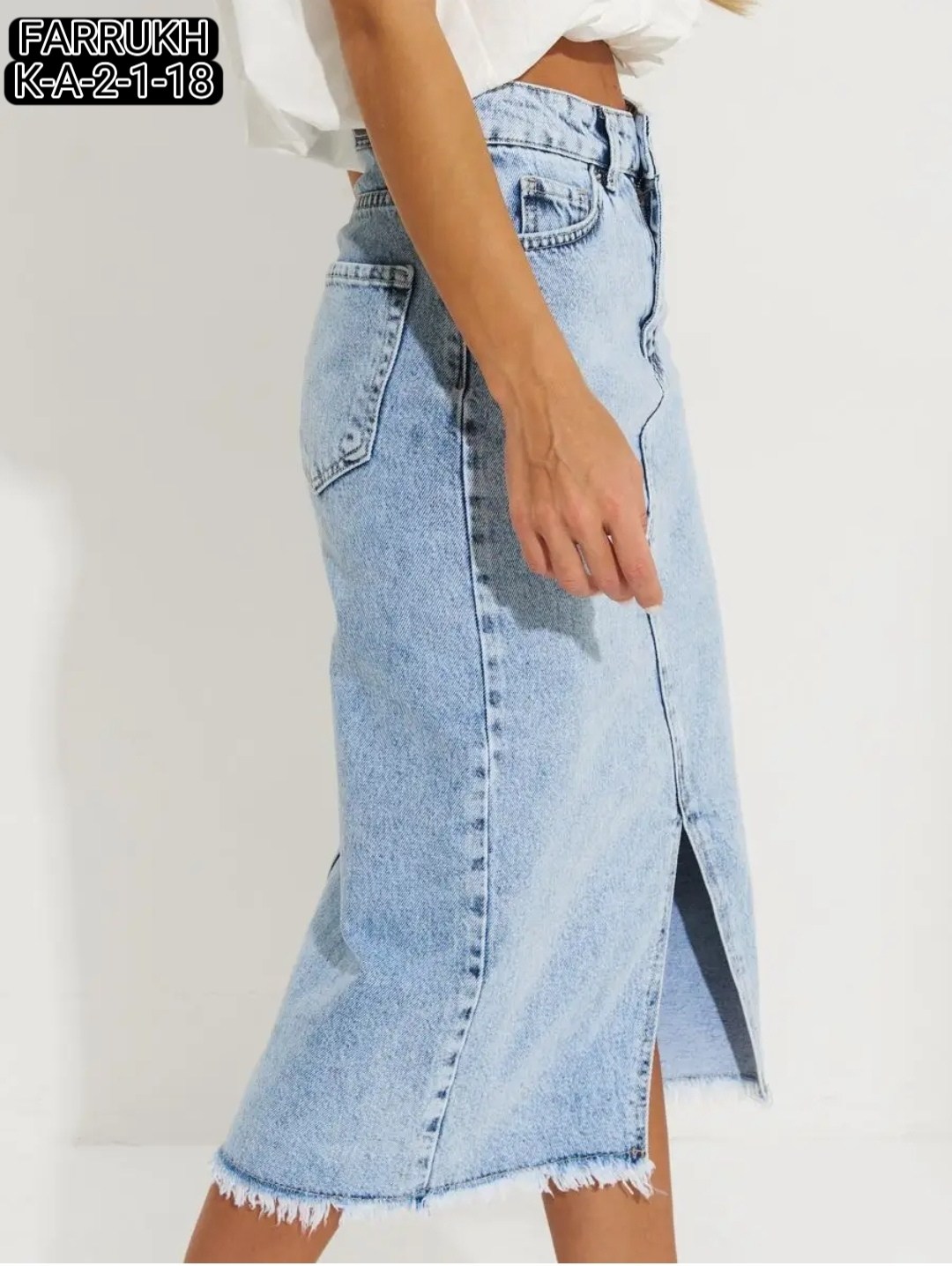 джинсовая юбка,юбка миди джинсовая,юбка джинсовая миди с разрезом,джинсовая юбка с разрезом,женские джинсовые юбки