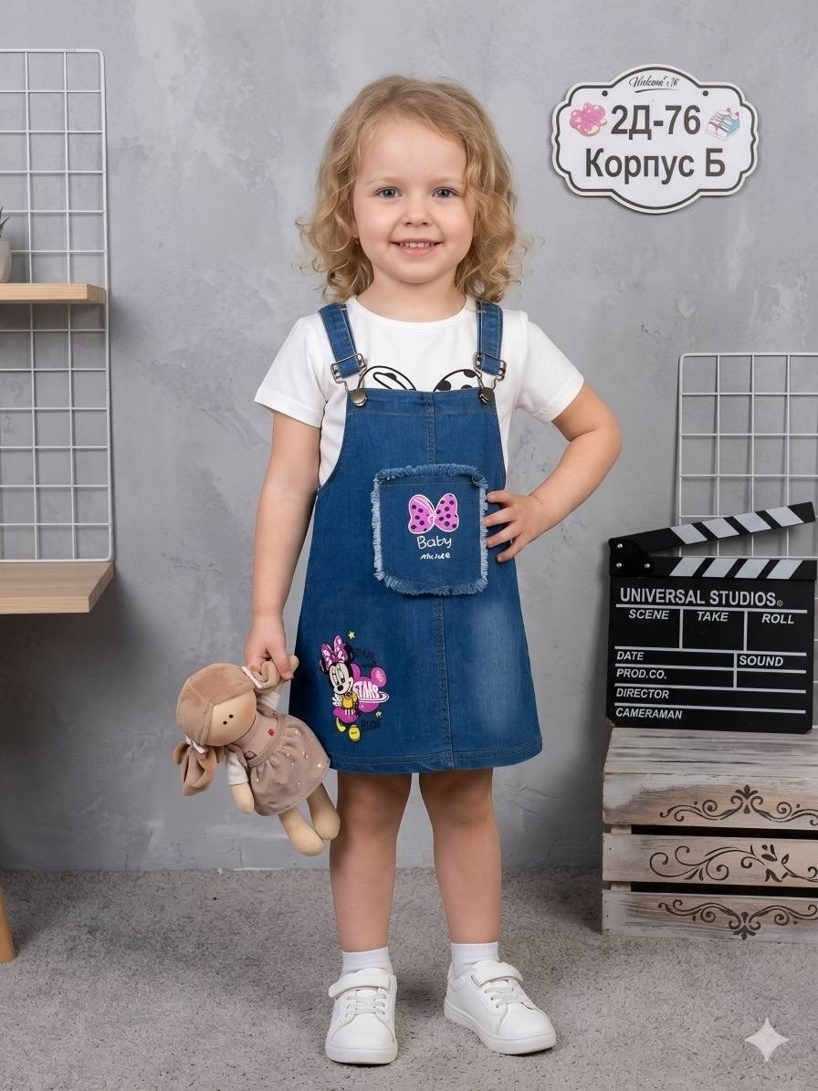 джинсовый сарафан для девочки,сарафан джинсовый детский,джинсовый сарафан,сарафан для девочки голубой джинсовый,детский сарафан