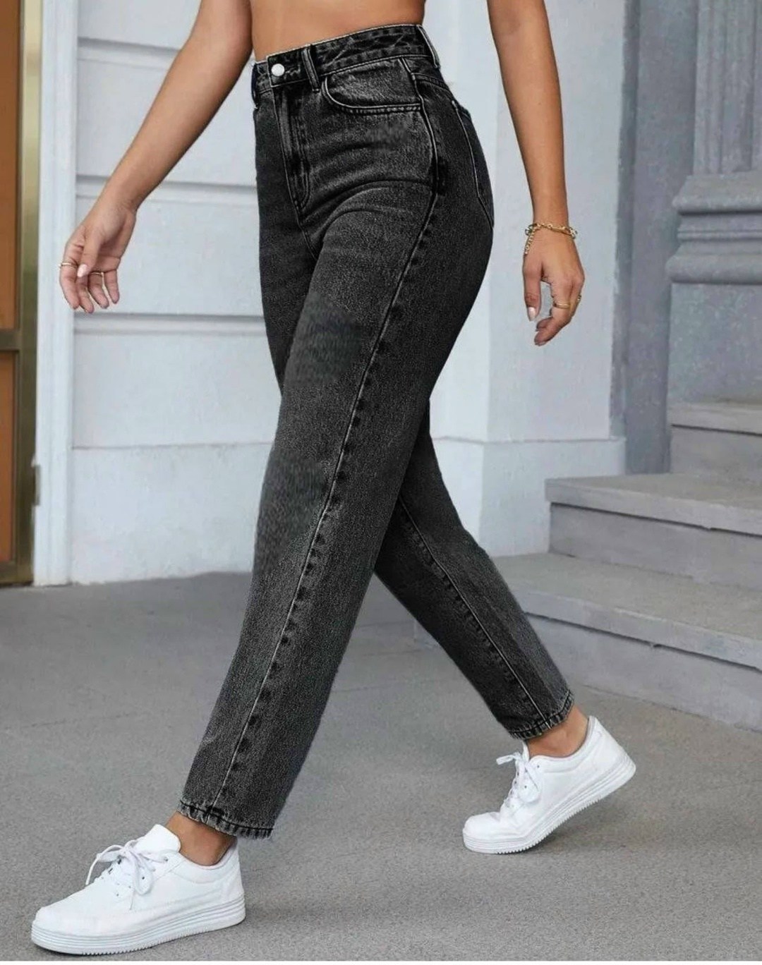 джинсы женские,джинсы мом бананы с высокой посадкой серые "she",джинсы мом,джинсы женский jainwe темно-серый бананы,джинсы бананы женские серые