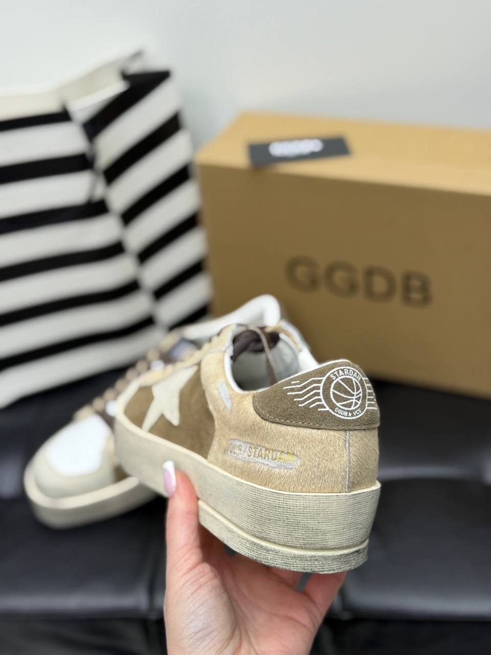 golden goose кеды stardan коричневый,кроссовки golden goose,кеды golden goose,кроссовки golden goose hi star из замши коричневый,кеды миу миу