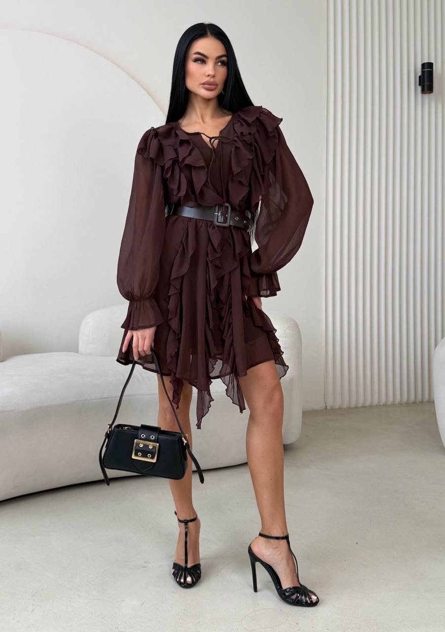 шифоновое платье,платье,платье из шифона,платье женское шифоновое,платье женской