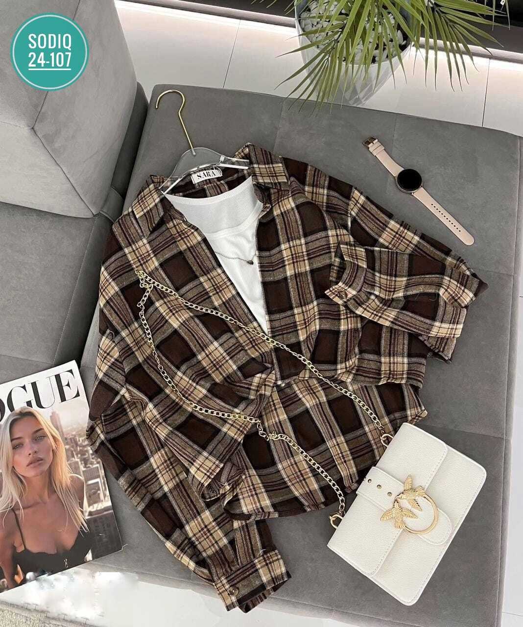 рубашка в клетку женская оверсайз,рубашка в клетку женская,женская рубашка, ,рубашка оверсайз в клетку удлиненная