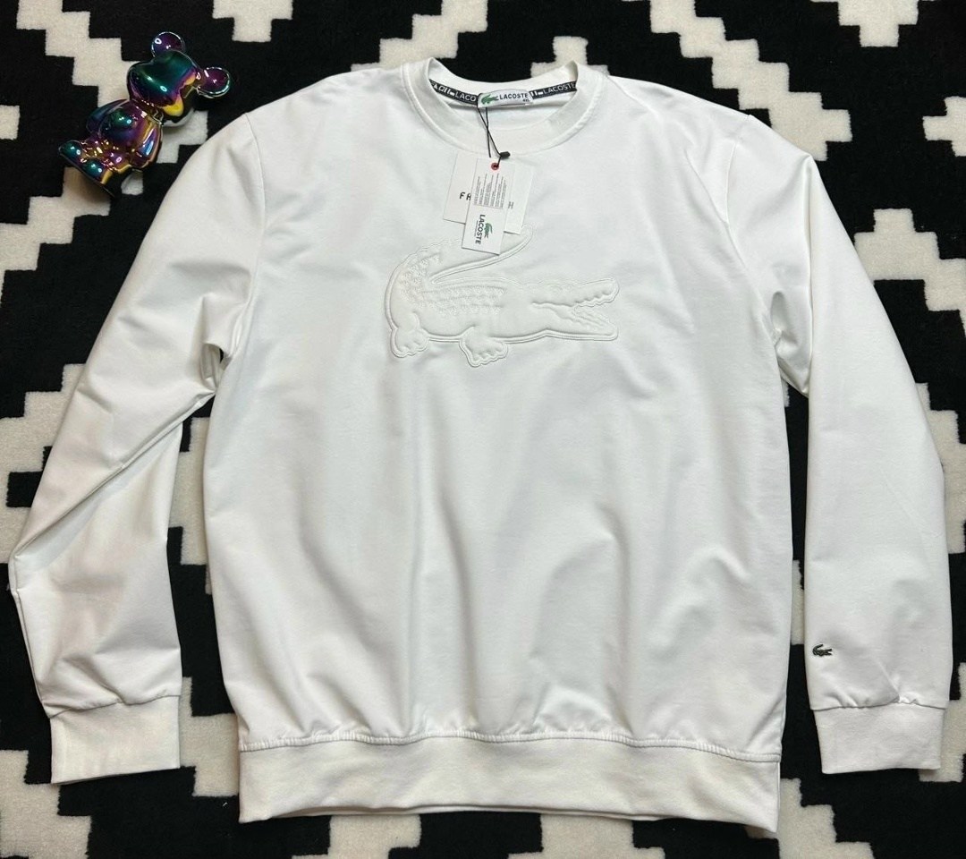 свитшот lacoste,lacoste свитшот белый мужской,брендовые свитшоты,мужские свитшоты,толстовка lacoste