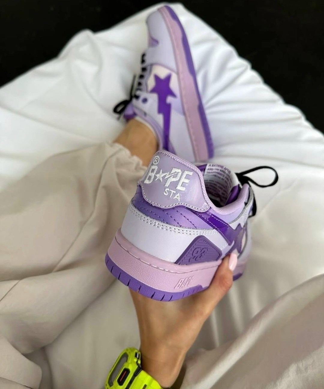 кроссовки bape sta,кроссовки bape sta фиолетовые,кроссовки bape,кроссовки,кроссовки фиолетовые