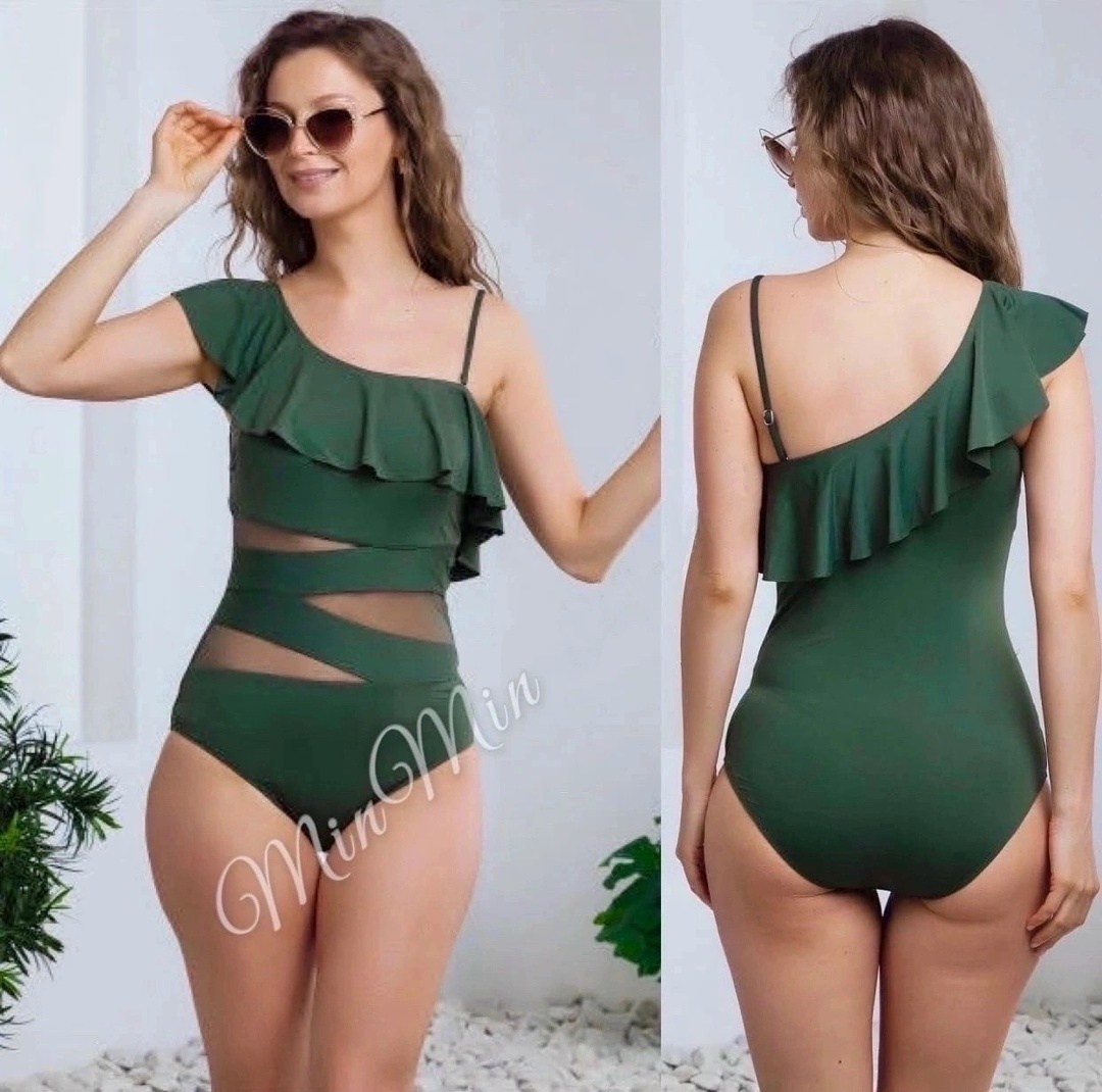 купальник женские слитные,купальник женские,купальник слитный,купальник слитный с оборками,стильный слитный купальник с оборками