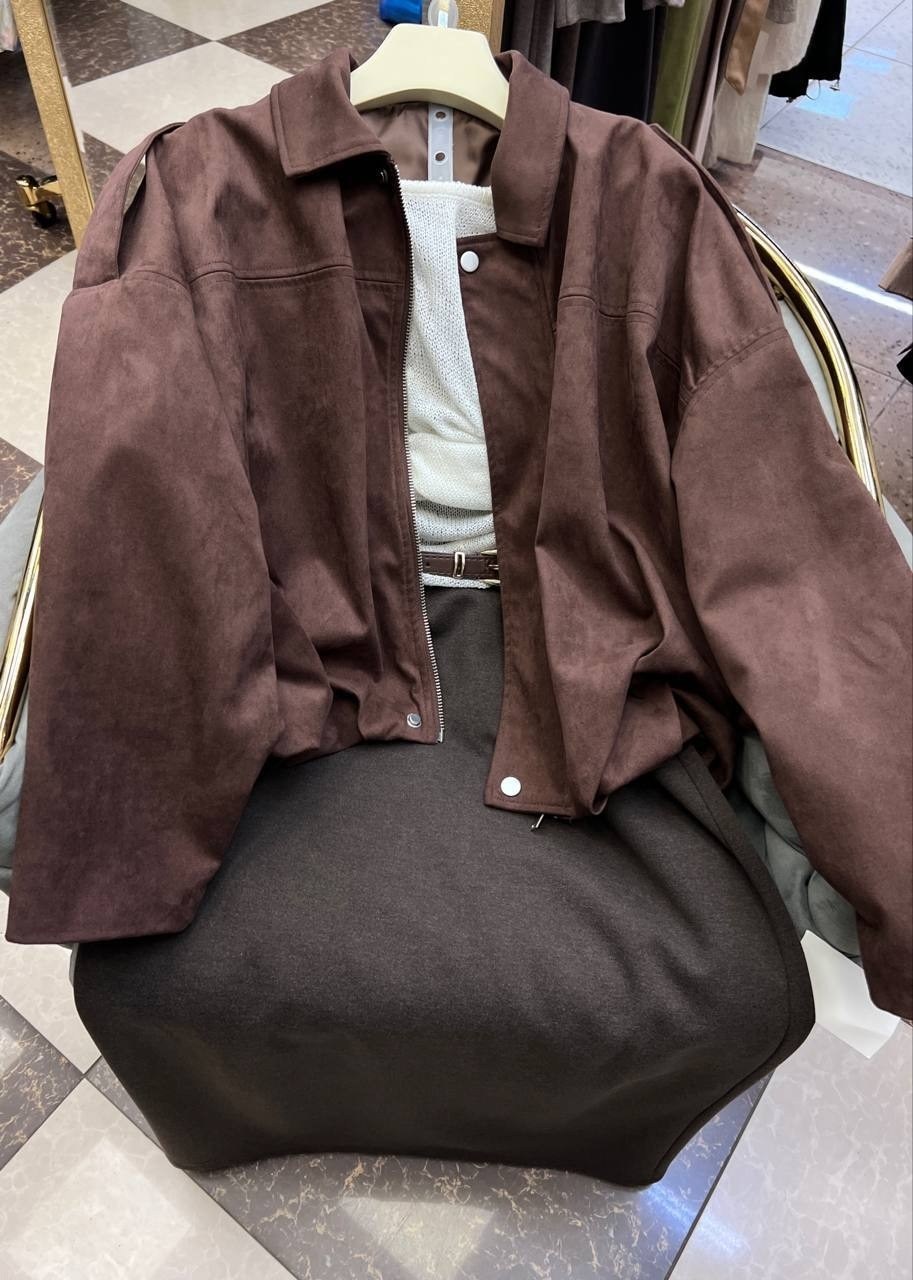 бомбер замшевый оверсайз athe.brand,замшевая куртка,повседневная куртка,куртка замшевая женская,куртка бомбер