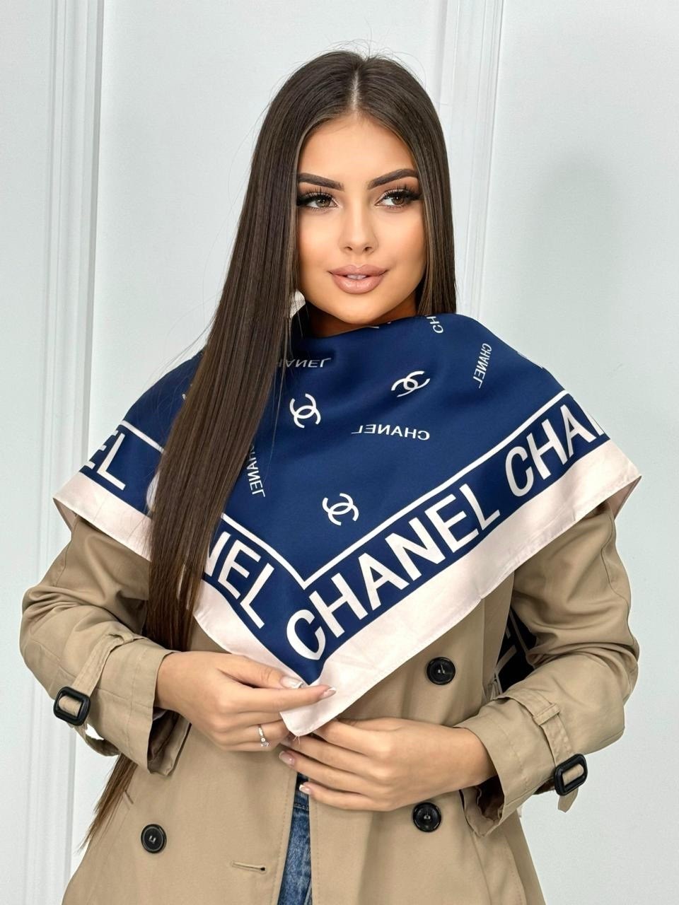 платок женский,шелковый платок универсальный,брендовый платок,платок шелковый на голову и шею,теплые женские платки