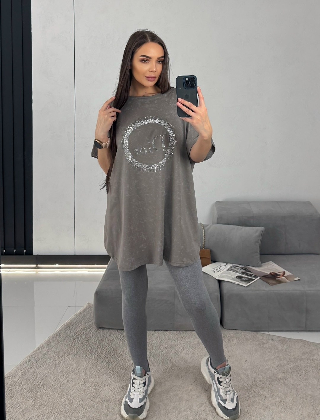 оверсайз футболка варенка со стразами emi style,оверсайз футболка,женская футболка оверсайз,футболки женская,футболка оверсайз варенка