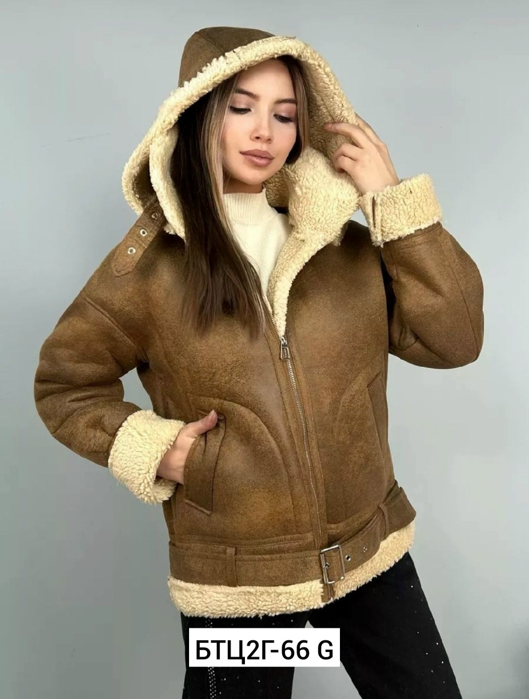 дублёнка женская авиатор зимняя bibin store,дубленка женская,коричневая дубленка,дубленка женская авиатор,дубленка авиатор короткая оверсайз зимняя