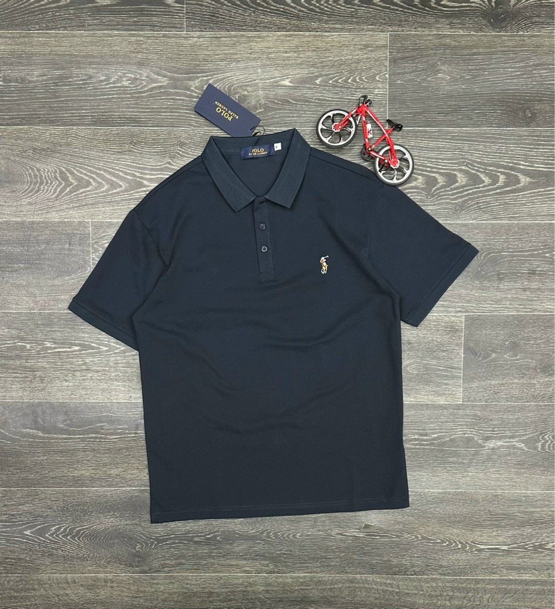 рубашка-поло с вышитым логотипом polo ralph lauren, синий,поло polo ralph lauren,polo ralph lauren polo,поло,поло ральф лаурен