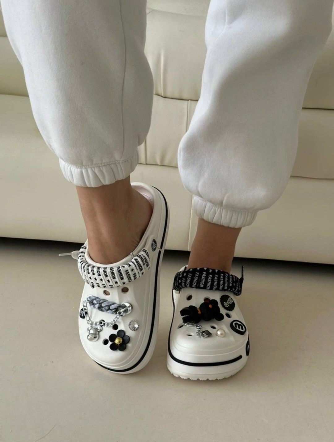 , женская ,модные сабо,crocs женские,модные кроксы на высокой подошве