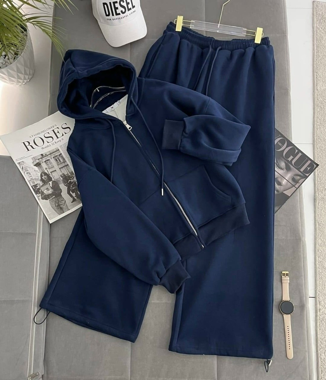 костюм спортивный,костюм оверсайз,костюм женский,костюм базовый костюм оверсайз зип худи и штаны палаццо,cпортивный костюм оверсайз