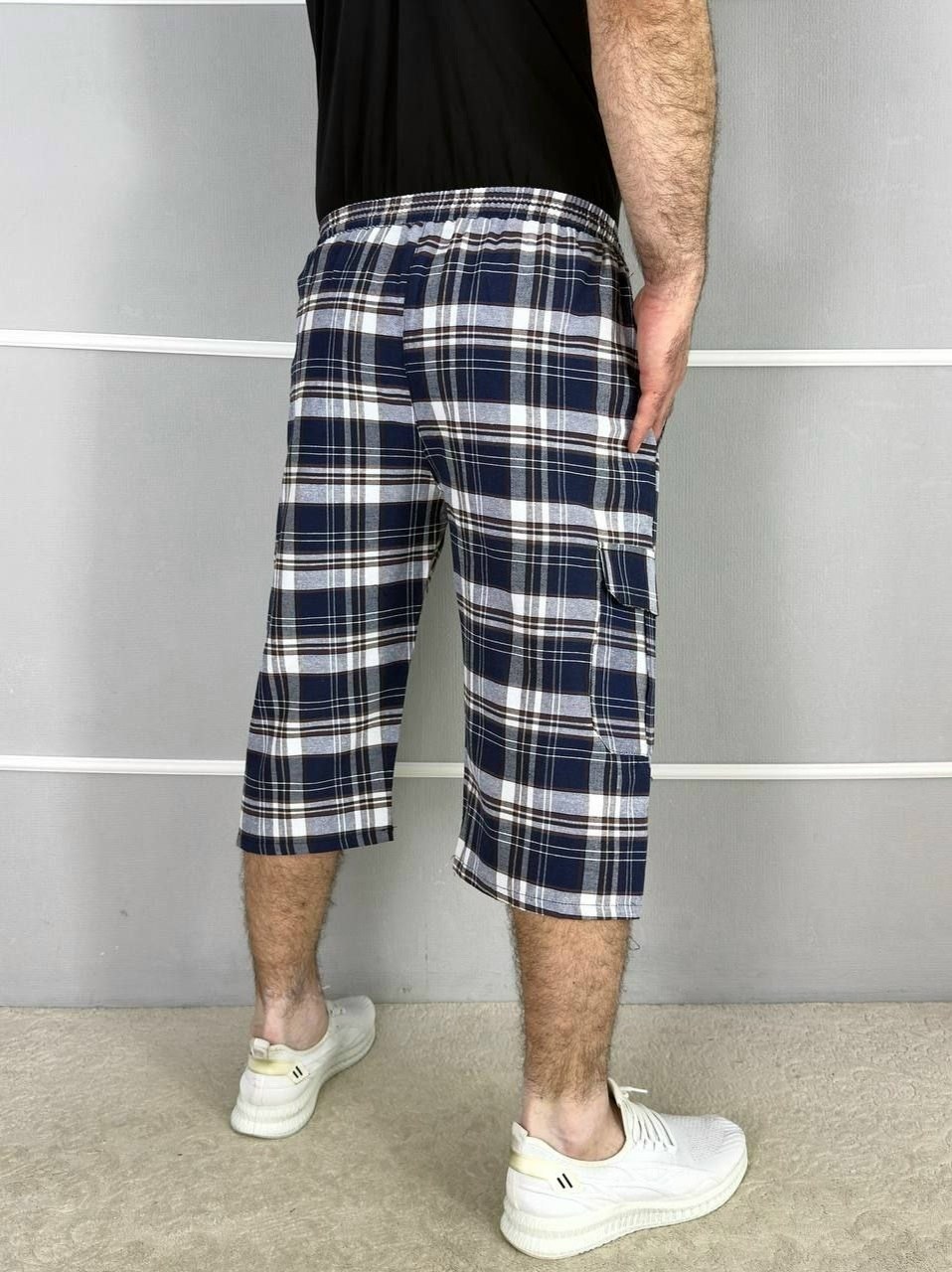 бриджи мужские летние,бриджи мужские,шорты мужские,шорты в клетку мужские,бриджи шорты