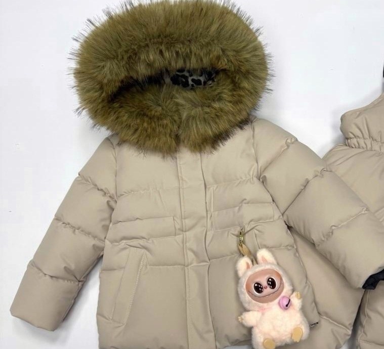 зимний костюм для девочки,детский пуховик,костюм зима,детская зимняя куртка,монклер комбинезон раздельный