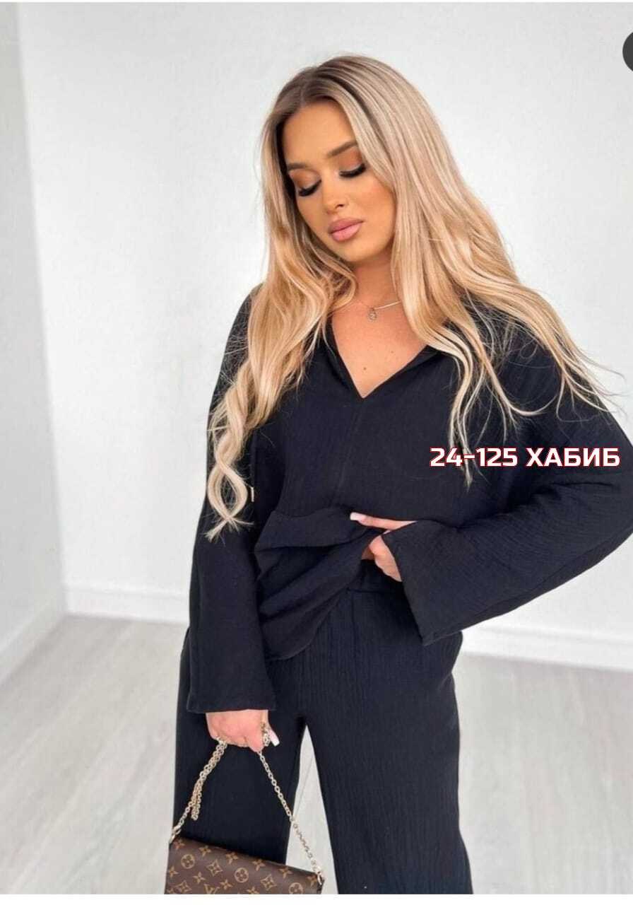 брючный костюм двойка из муслина,женский костюм двойка,костюм женский,костюм двойка,стильный прогулочный брючный костюм двойка из муслина