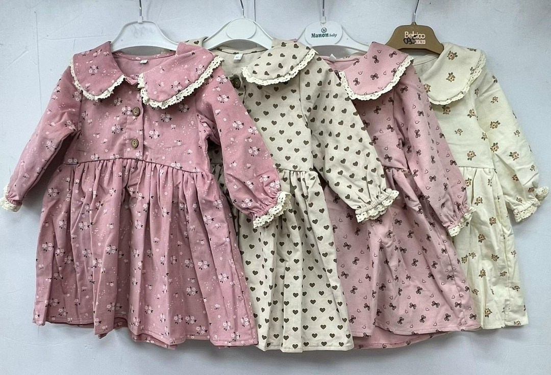 платье из фланели для девочки,платье для девочки,платья для малышей,детское платье из фланели,платья для маленьких девочек