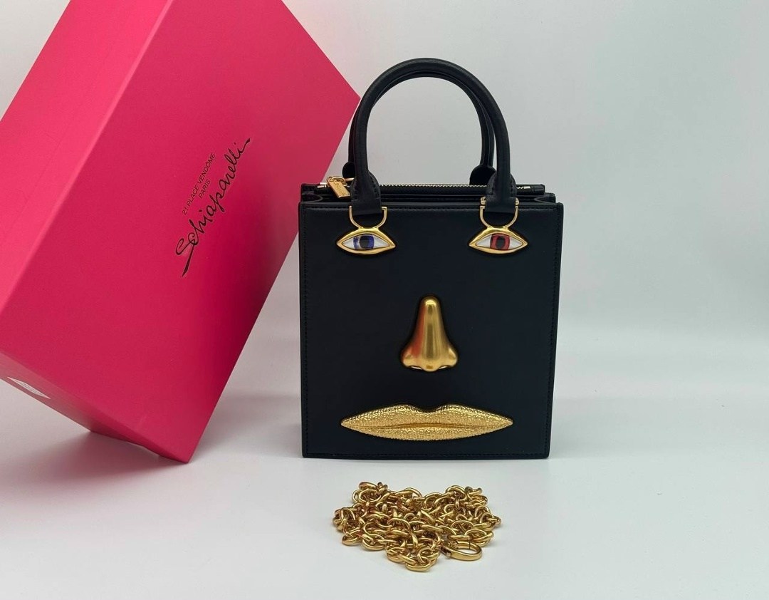 сумка schiaparelli,сумка-тоут schiaparelli,сумка женская shiaparelli & salvador dali,сумка женская schiaparelli,бархатная сумка для глаз schiaparelli premium sense demon