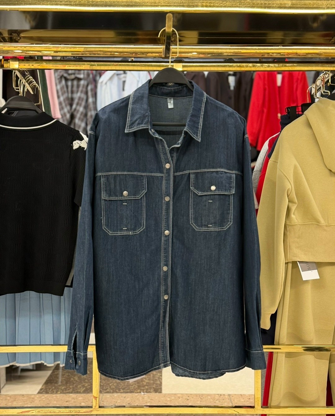 женская джинсовая рубашка,джинсовая рубашка,рубашка джинсовая оверсайз,джинсовая рубашка свободная,рубашка женская