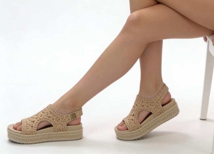 босоножки на платформе,женские босоножки,женские сандалии,повседневные сандалии,плетеные босоножки