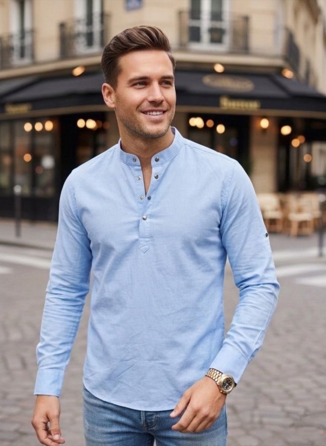 мужской стиль кэжуал,мужской повседневный стиль,мужской повседневный стиль одежды,мужская мода,голубые брюки белая рубашка