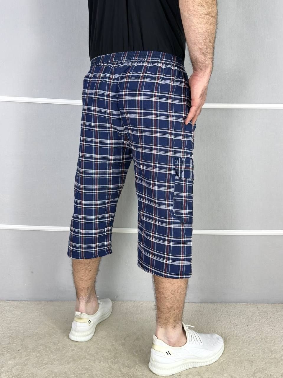 бриджи мужские летние,бриджи мужские,шорты мужские,шорты в клетку мужские,бриджи шорты