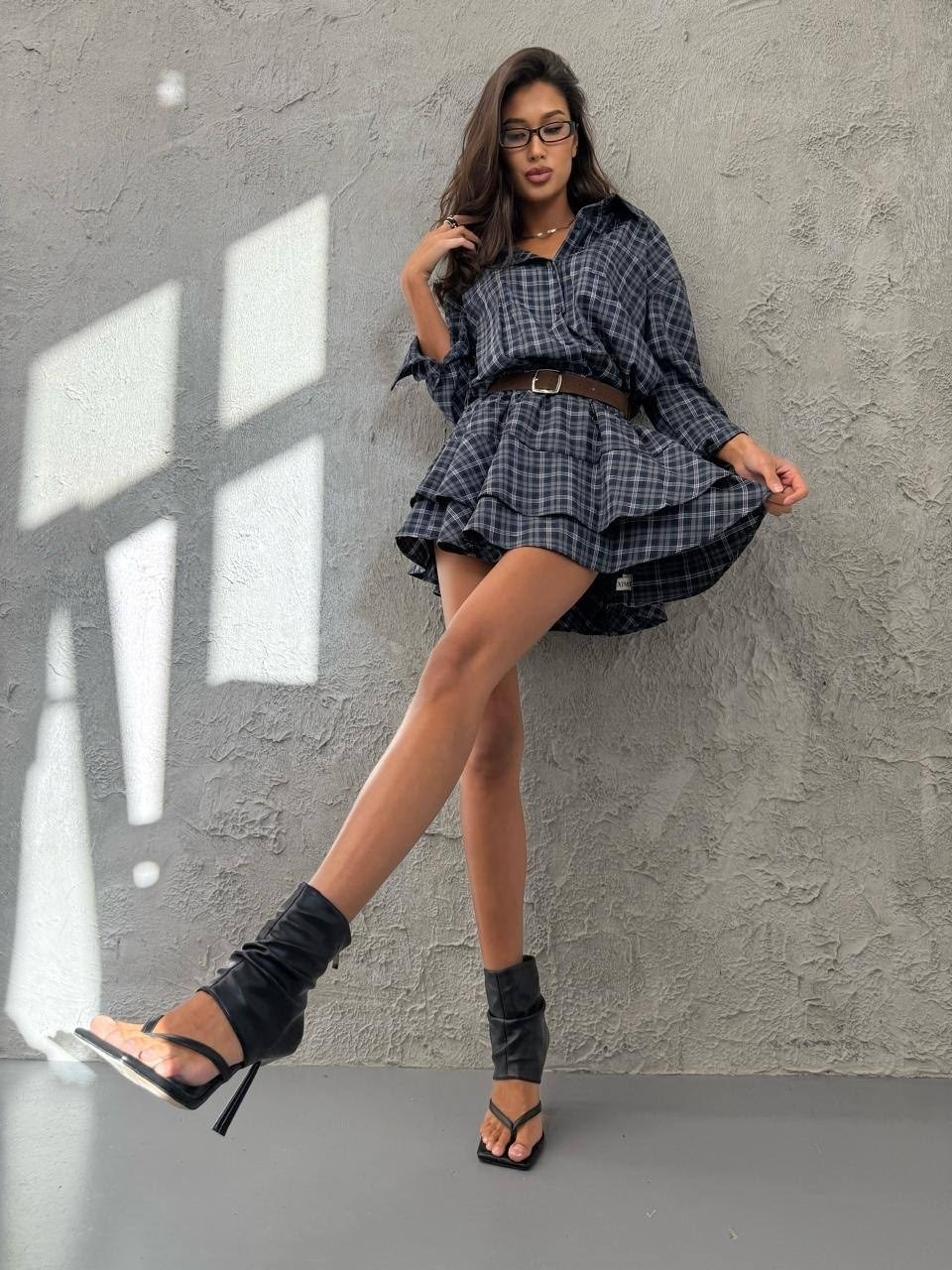 костюм с юбкой и рубашкой,костюм юбка с рубашкой в клетку,костюм с юбкой в клетку,женский костюм с юбкой в клетку,костюм с юбкой и рубашкой в клетку albibi