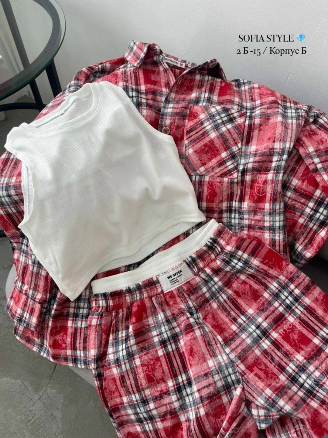 женский костюм тройка,одежда для подростка,клетчатый костюм,рубашка женская в клетку